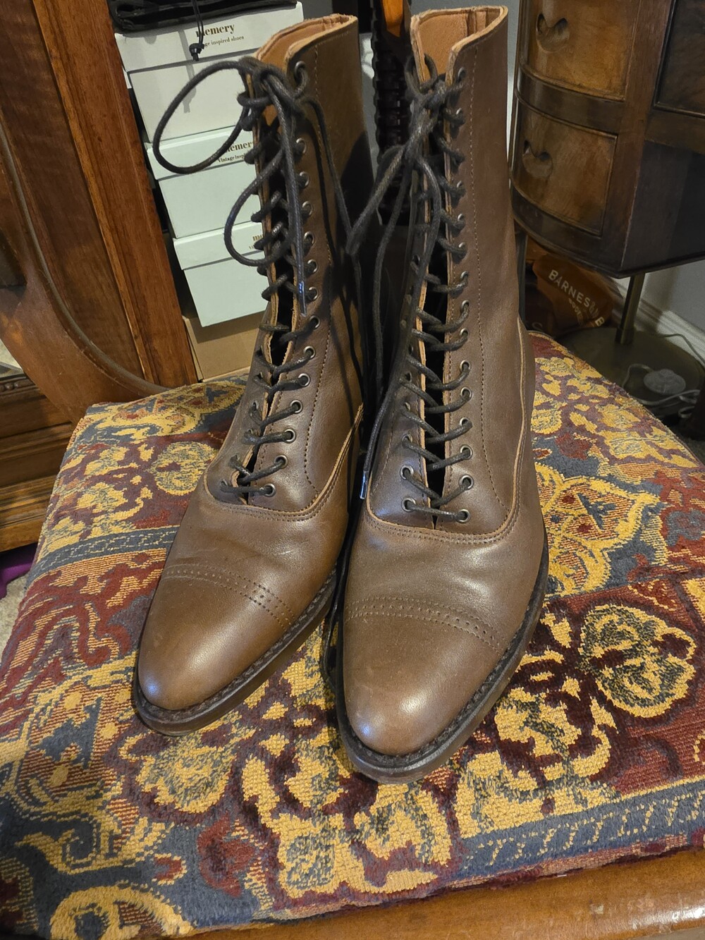 Jo Bear Victorian Boots Size 38 - Picture 5 of 8